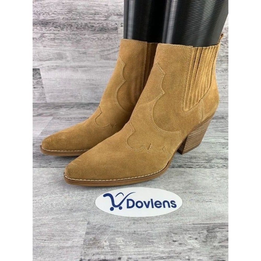 Sam Edelman women's bootie, brown, 10.5M
